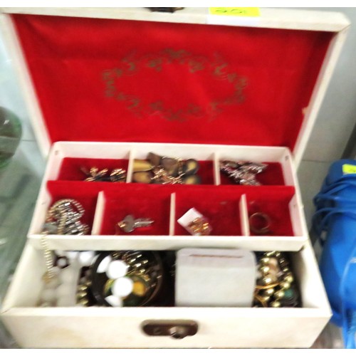 201 - Box of Costume Jewellery