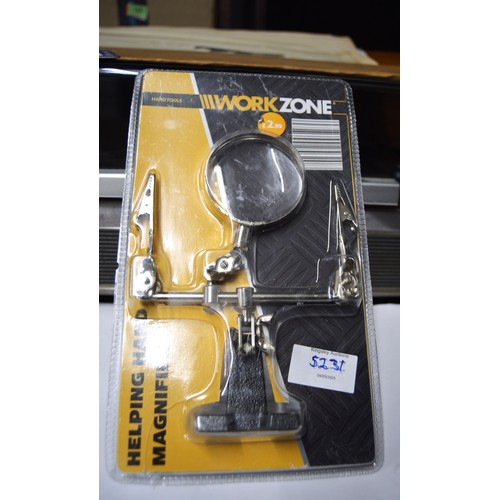 201 - Unopened Workzone Hands Free Magnifier