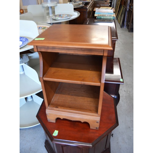A Sold Wood Open Side Unit