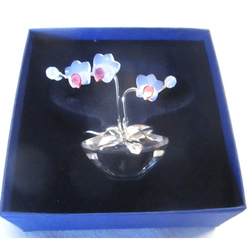 27 - Boxed Swarovski  – ORCHID RHODIUM 869948 (BNIB)