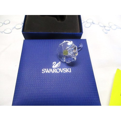 31 - Boxed Swarovski Flower (VGC)