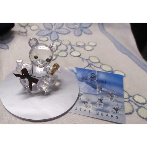 51 - Swarovski Crystal Bear (VGC)