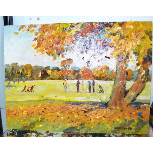 6 - Unframed Oil Painting by the Late Keith Gardner RCA (1930-2025) 12