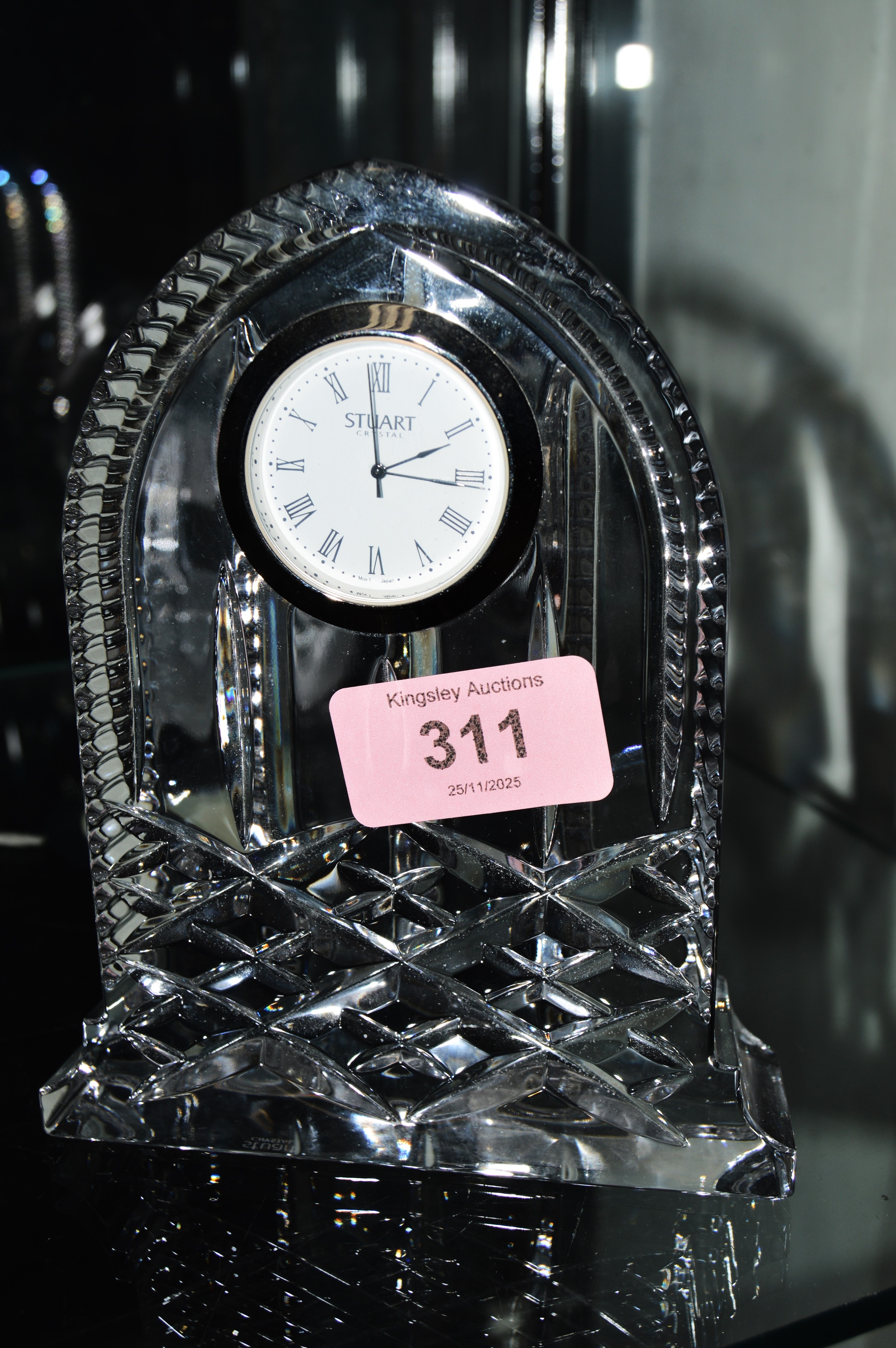 Stuart Crystal Clock