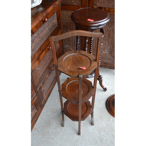 266 - Three Tier Art Deco Cake Stand