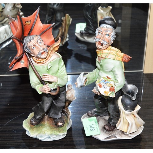 299 - Two Capo-di-Monte Figures - 8