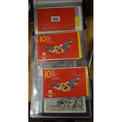 172 - Twenty Four Royal Mail Stamp Booklets: Christie, Tolkien, Wales, London, Life, Northern Ireland, 6 C... 