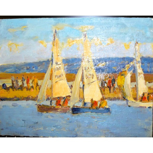 244 - Unframed Oil Painting by Keith Gardner R.C.A 12