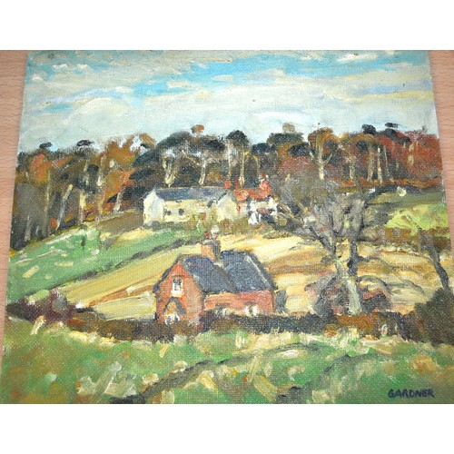243 - Unframed Oil Painting by Keith Gardner R.C.A 12