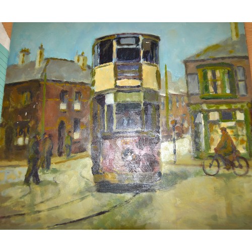 243 - Unframed Oil Painting by Keith Gardner R.C.A 12