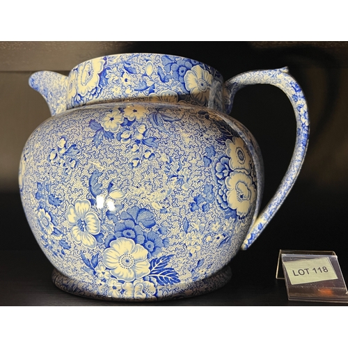 118 - Extra large limited edition spode jug - approx 24
cm