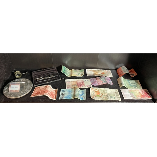 157 - Mix Lot including currency