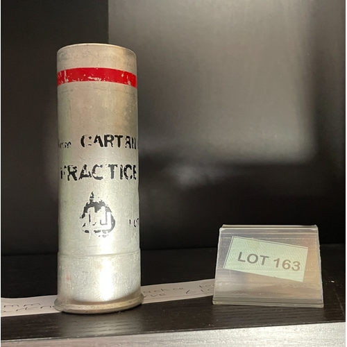 163 - Original 37mm inert practice tear gas cartridge (decommissioned)