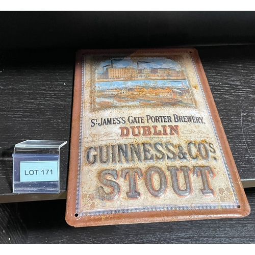 171 - Tin sign “guinness &co’s.”