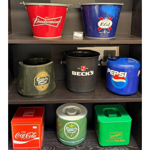 103 - Eight ice buckets
