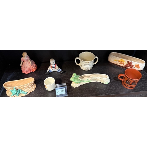 150 - 8 pieces of mixed pottery