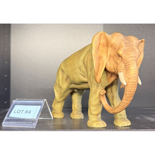 84 - Royal Dux elephant