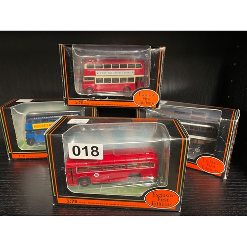 18 - 1:76 scale models