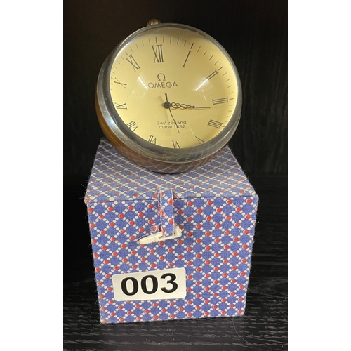 3 - Omega sphere clock