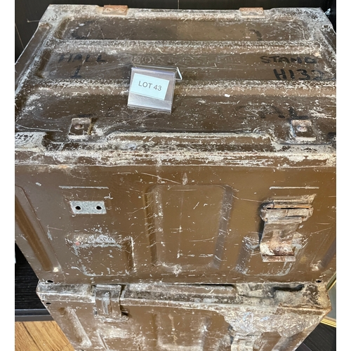 43 - Ammunition tins