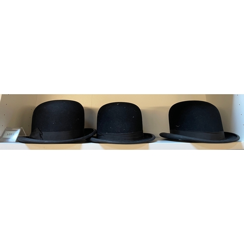 9 - Three bowler hats