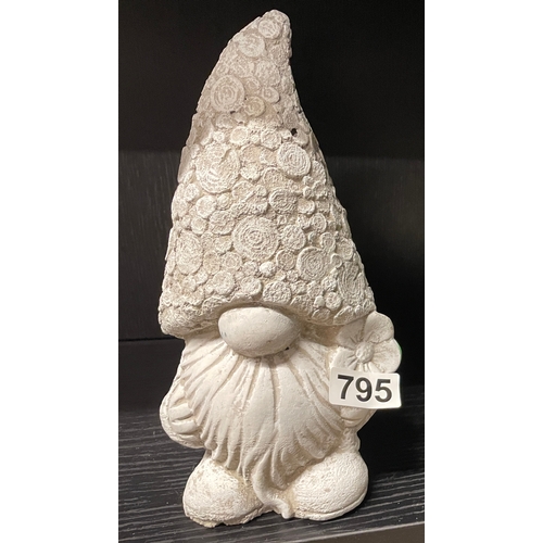 795 - Reconstituted stone gnome