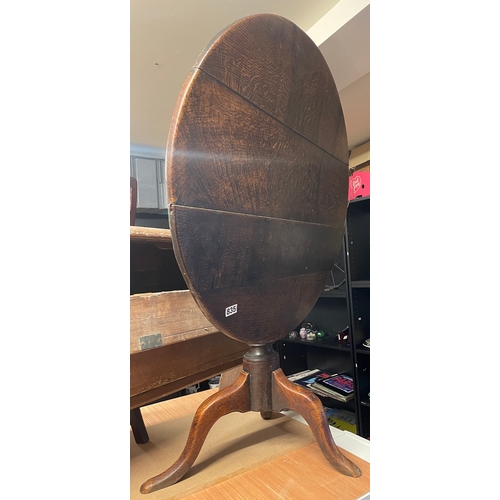 835 - Victorian tilt Top tripod table