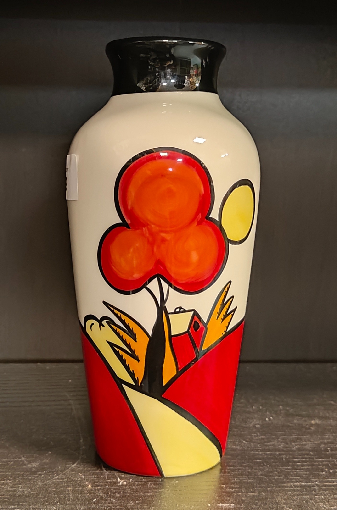 Lorna Bailey Ashcroft vase, signed