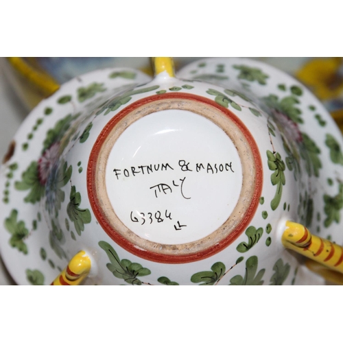 106 - RETRO BOWL AND FORTNUM AND MASON DISH