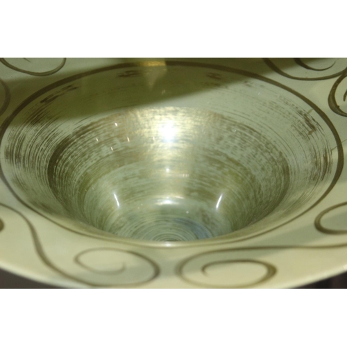 138 - ETCHED GLASS BOWL