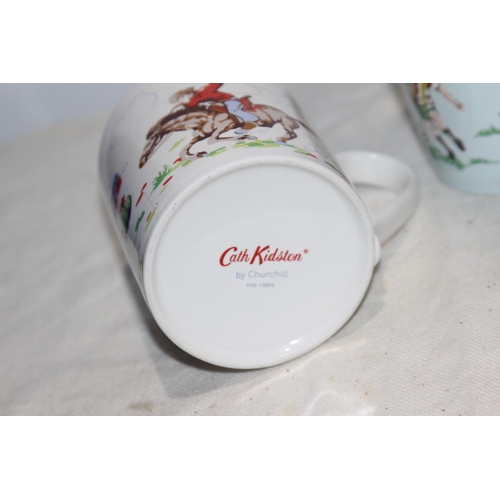 145 - PAIR OF CATH KIDSTON MUGS