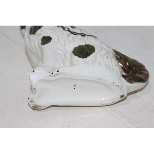 182 - VINTAGE STAFFORDSHIRE DOG