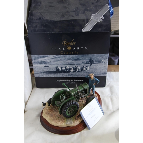 191 - BORDER FINE ARTS LIMITED EDITION 1997 TRACTOR MODEL