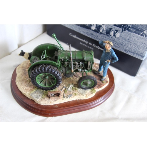 191 - BORDER FINE ARTS LIMITED EDITION 1997 TRACTOR MODEL