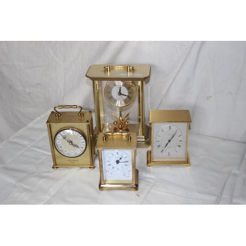 221 - 4 x CLOCKS