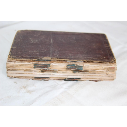 379 - ANTIQUE HAND WRITTEN BOOK