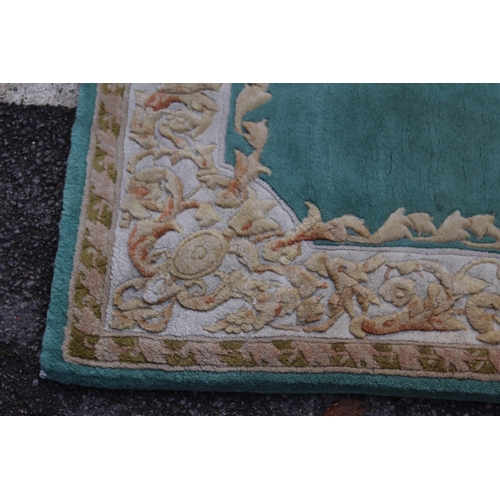 60a - VINTAGE GREEN RUG