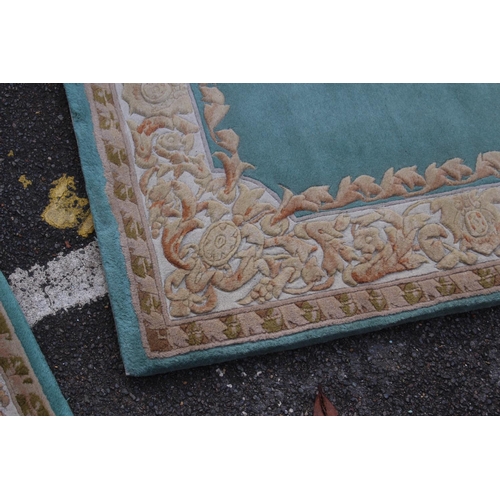 61a - VINTAGE GREEN RUG