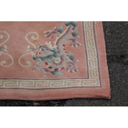 63 - VINTAGE PINK RUG