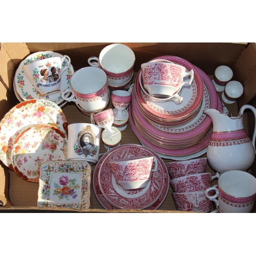 162 - GOOD BOX OF MIXED CHINA