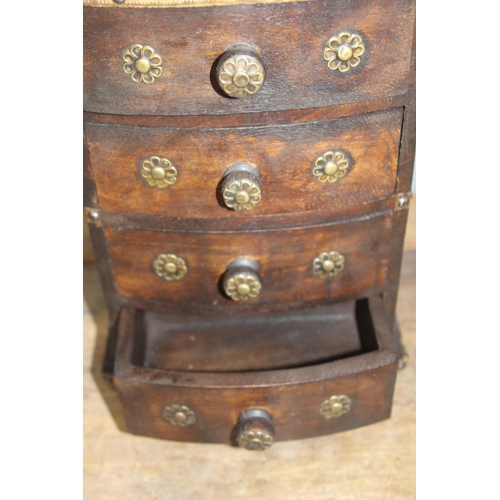 201 - MINIATURE CHEST OF DRAWERS