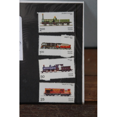 270 - VINTAGE INDIAN TRAIN STAMPS