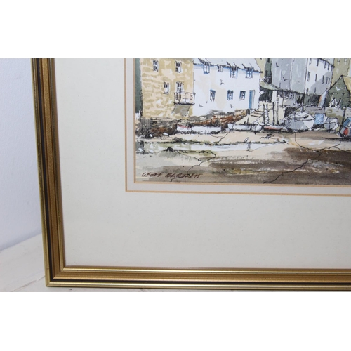 34 - WATERCOLOUR POLPERRO BY GEOFF BARTLETT
32 CM X 28CM