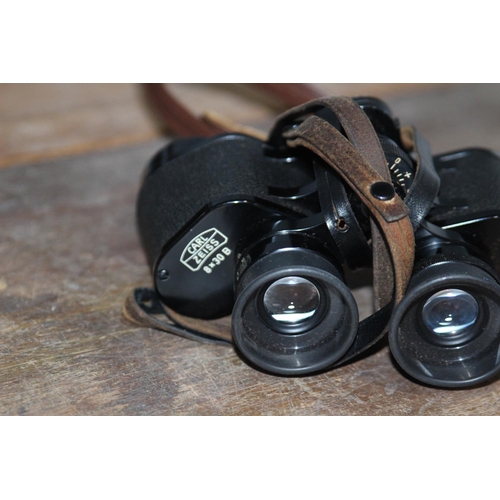 346 - 2 X BINOCULARS ONE CARL ZEUS