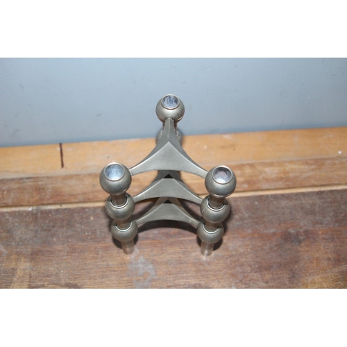 353 - 3 X NAGEL CANDLE HOLDERS