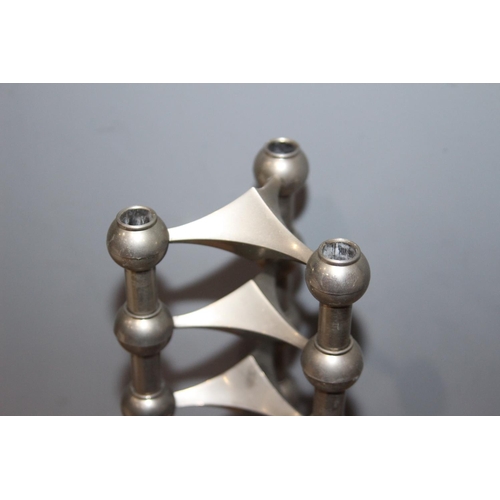 354 - 6 X NAGEL CANDLE HOLDERS