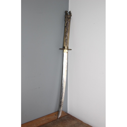 412 - ORIENTAL KATANA SWORD
84CM