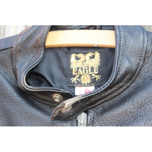 439 - EAGLE MOTOBIKE LEATHER SUIT SIZE 44