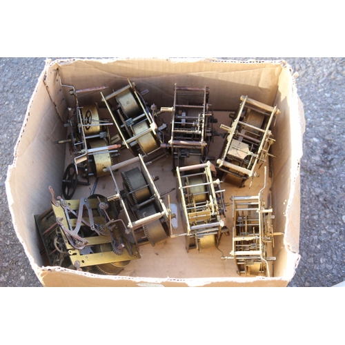 461 - LARGE QUANTITY OF CLOCK SPARES