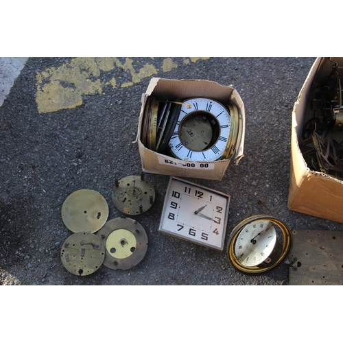 461 - LARGE QUANTITY OF CLOCK SPARES